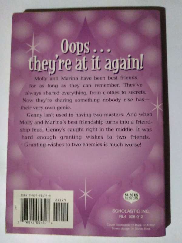 Genny in a Bottle , what to do when your best friend hates you by Kirsten Kemp -2000