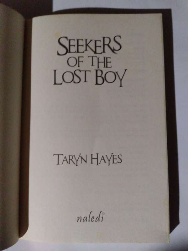 Seekers of The Lost Boy by Taryn Hayes -2013