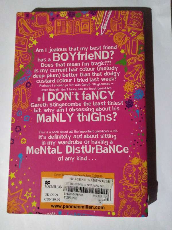 Lottie Biggs is Not Mad by Hayley Long -2009