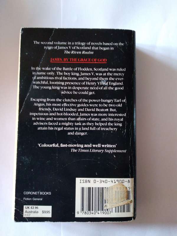 James, by the Grace of God by Nigel Tranter -1988