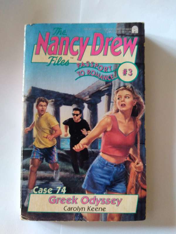 The Nancy Drew Files , Passport to Romance , Case 74 Greek Odyssey by Carolyn Keene -1992