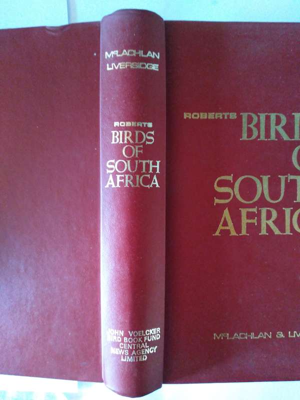 Robert's Birds of South africa by Mclachlan and Liversidge -1975