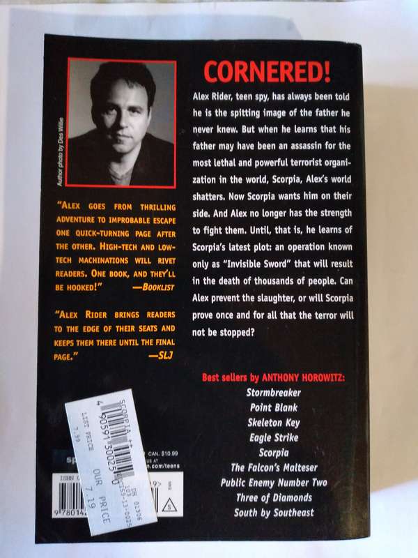 Scorpio- Alex Rider by Anthony Horowitz- 2006
