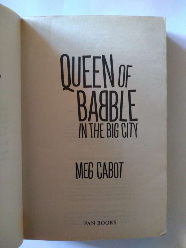 Queen of Babble In The City by Meg Cobat -2006