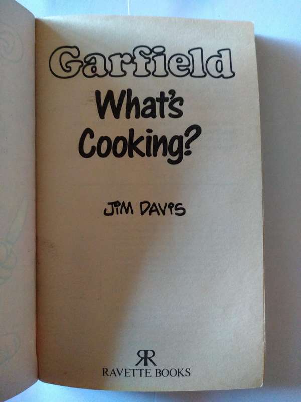 Garfield What's Cooking? By Jim Davis-1988