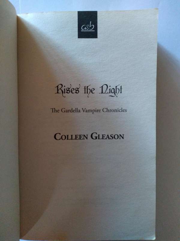 Rises the Night by Colleen Gleason - 2007