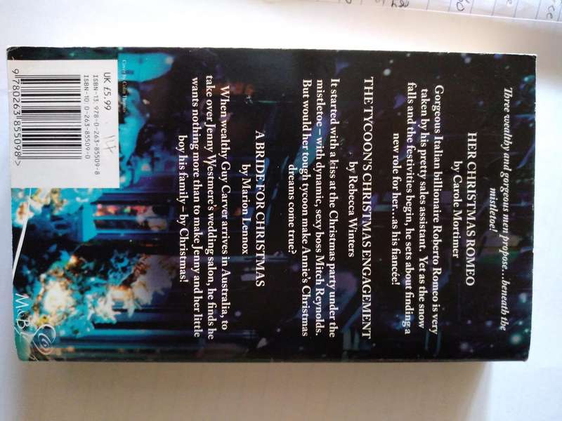 Chrismas Proposals by Carole Mortimer , Rebecca Winters and Marion Lennox -2006