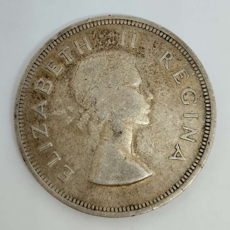 1955 2 and a Half Shilling #C0037