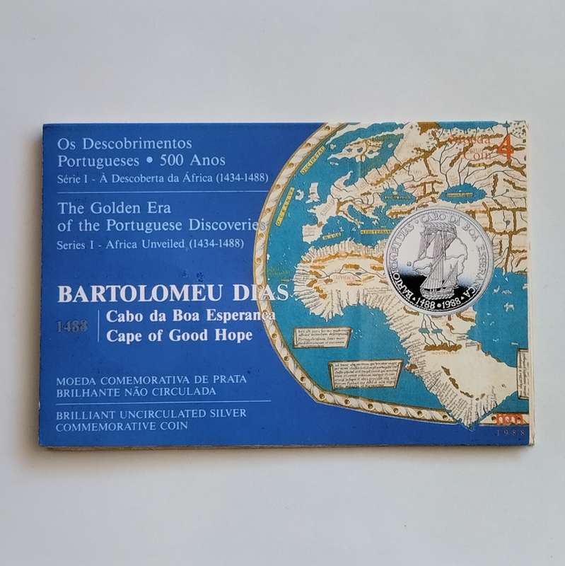 1488 Dias Silver Commemorative Coin and Booklet #C0043
