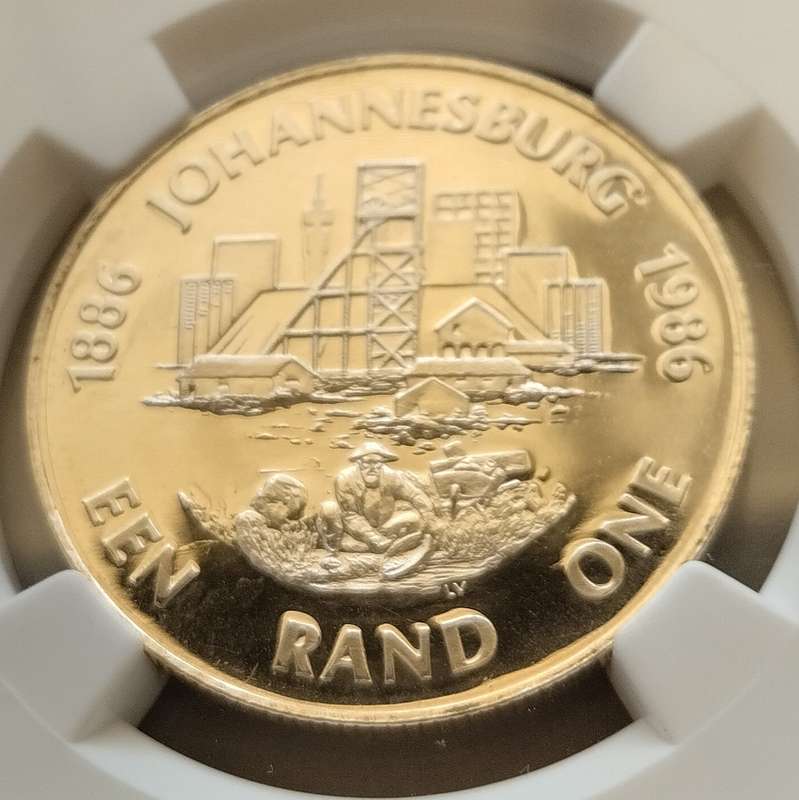 1986 Silver R1 NGC PF66 Cameo #C0044