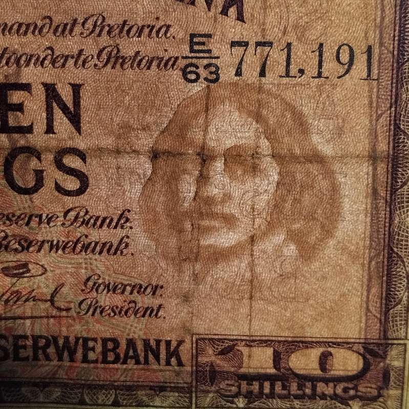 10 Shillings J Postmus #N0009