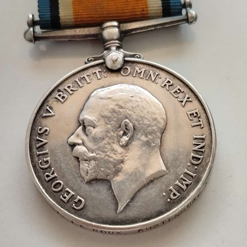 1914-1918 British War Medal with Ribbon #M0019