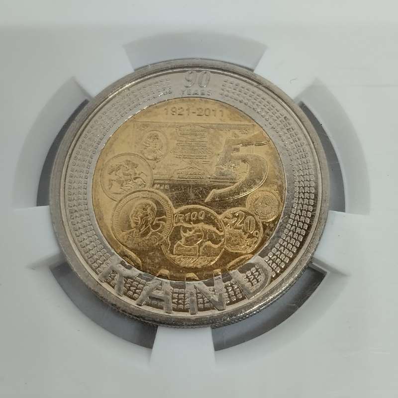 SANGS MS65 2011 Commemorative R5  #C0062