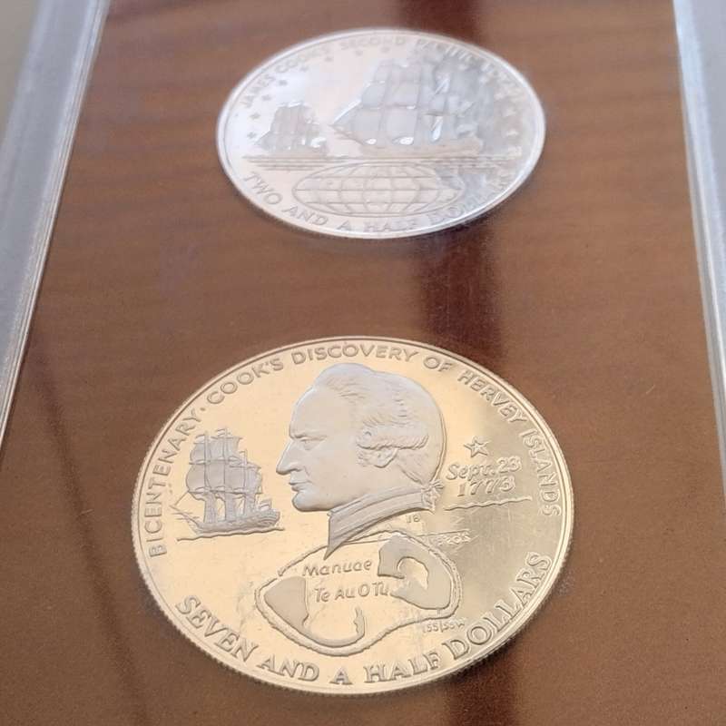 1974 Cook Islands Proof Set in Capsules #C0065