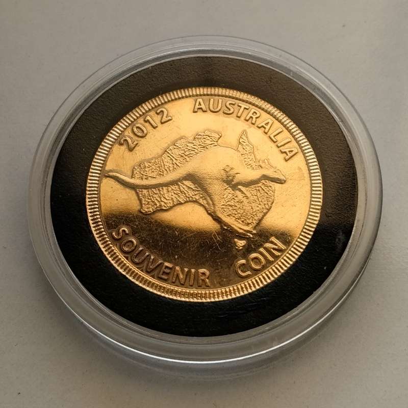 2012 Australian Souvenir Coin in Capsule #C0066
