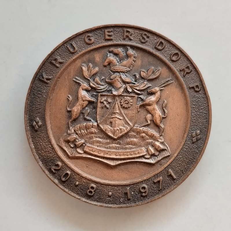 1971 Krugersdorp Freedom Medal #M0034