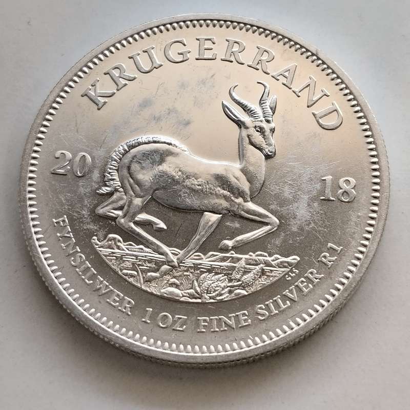 2018 Silver 1oz Krugerrand #C0076