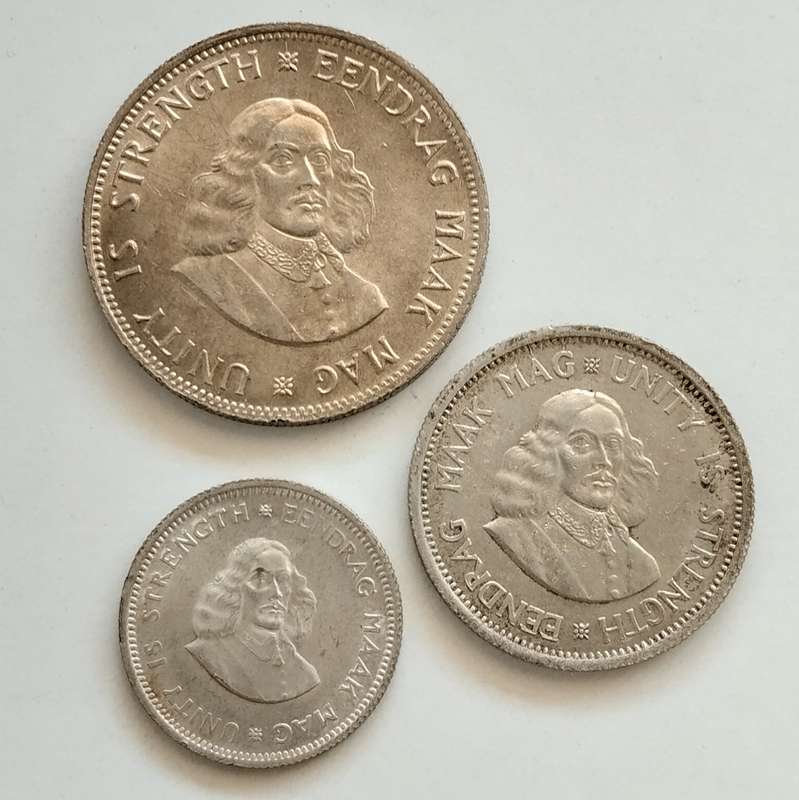 1964 5c, 10c and 20c Set #C0081