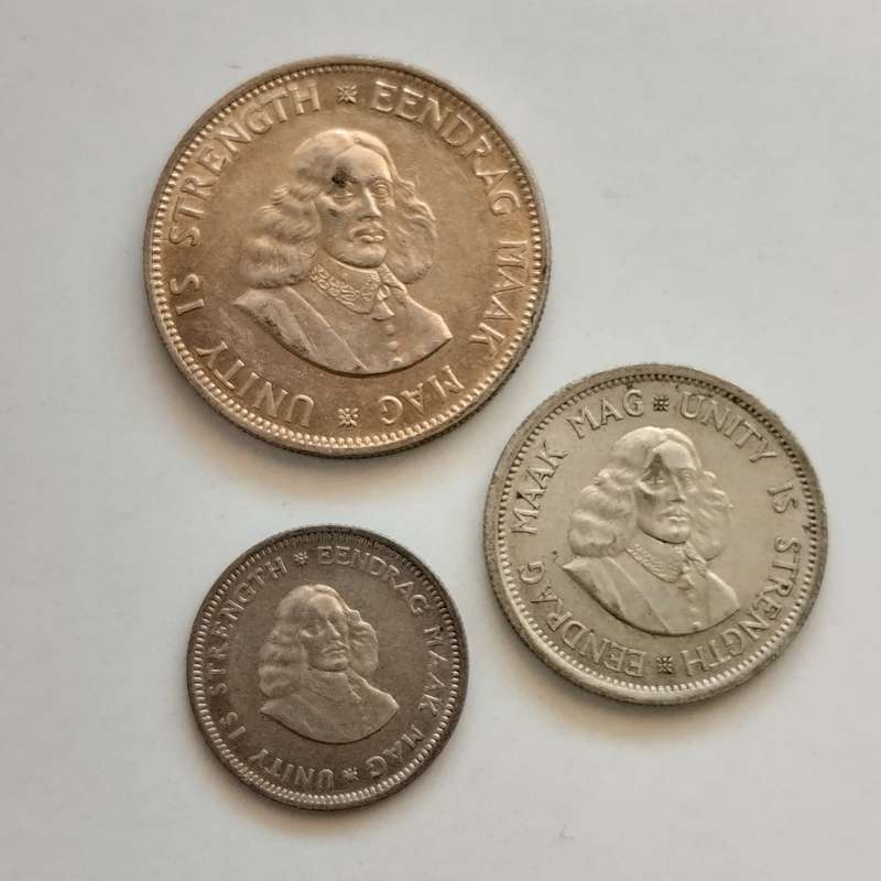 1963 5c, 10c and 20c Set #C0082