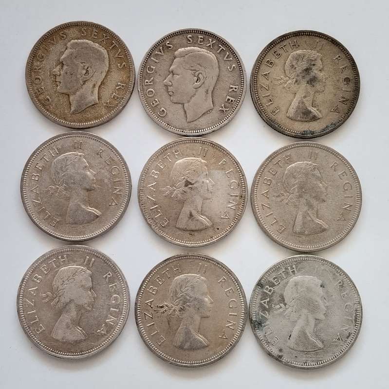 1951 - 1959 2 and a Half Shillings #C0079