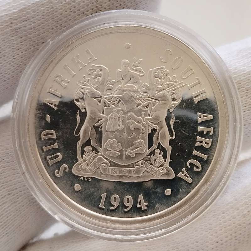 1994 Presidential Inauguration Proof Silver R1 in SAM Box #C0095