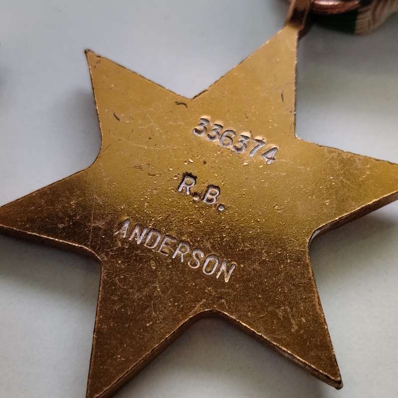 WW2 Medal Combo with Ribbons #M0046
