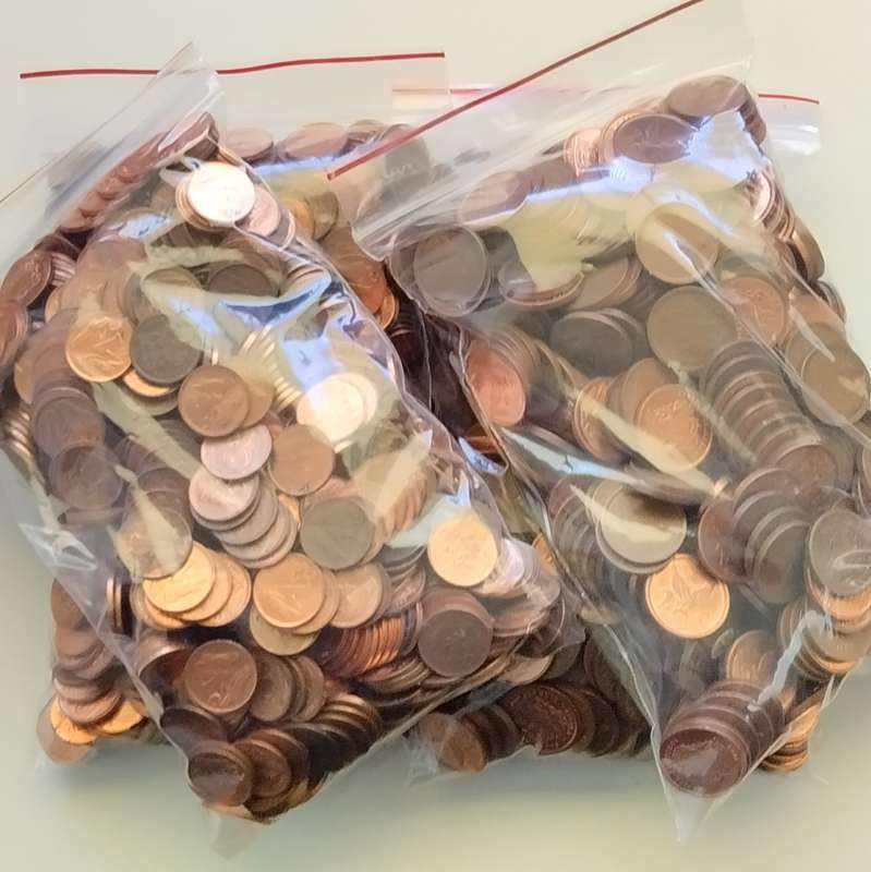 4KGS of Various Date 1c and 2c #C0100