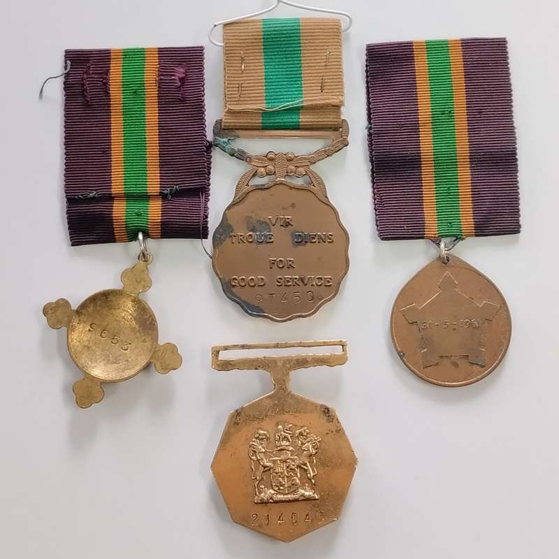 Medal Combo with Ribbons #M0047