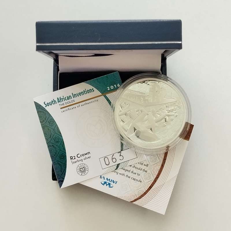 2016 Proof The Dolos Two Rand with Box and COA #C0121