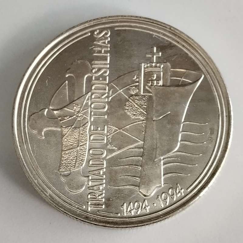 1994 1000 Escudos Treaty of Tordesillas Portugal #C0131