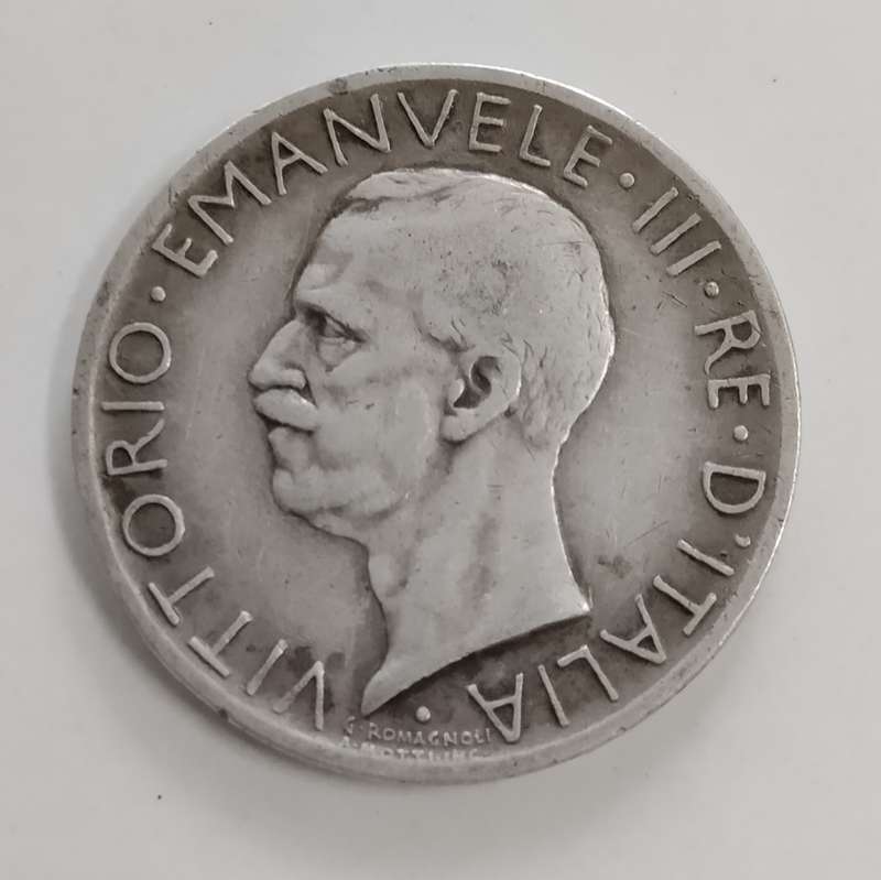 1927 5 Lire Italy #C0136