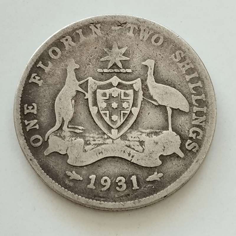 1931 One Florine Australia #C0142