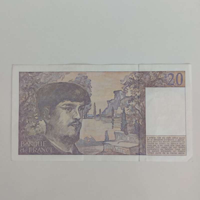 1992 20 Francs France #N0035