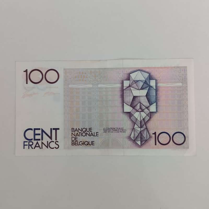 100 Francs Belgium #N0036