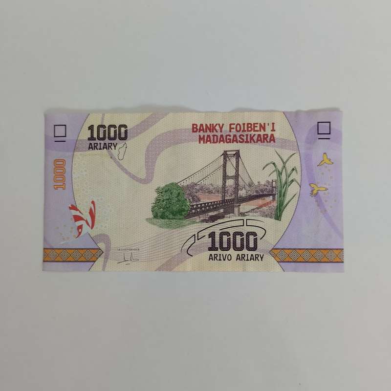 1000 Ariary Madagascar #N0038