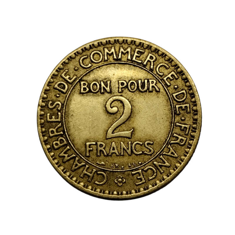 1922 Two Francs (Chambers of Commerce) France #C0146