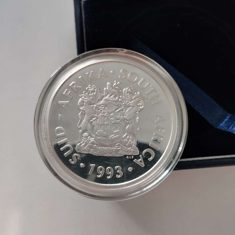 1993 Proof Peace Two Rand in Box #C0160