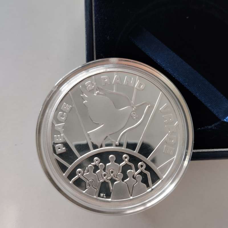 1993 Proof Peace Two Rand in Box #C0160