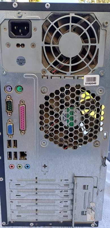 Computer & Screen up for bid [To use or for parts]