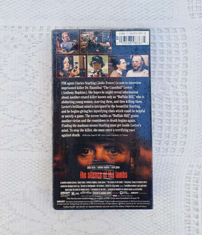 The Silence of the Lambs (VHS/Sealed)