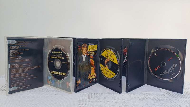 Eclectic Mix of 14 Music DVD's - Joplin to Queen