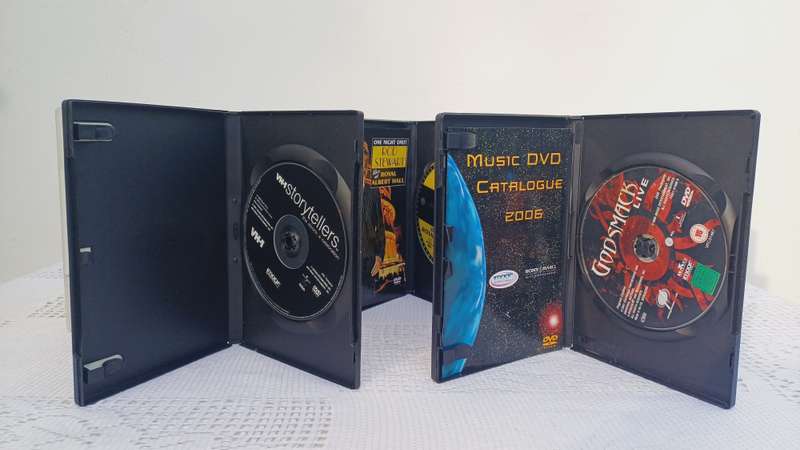 Eclectic Mix of 14 Music DVD's - Joplin to Queen