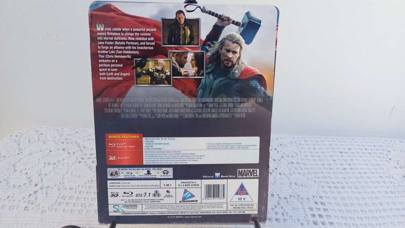 Thor: The Dark World (Steel Case + Blu ray)