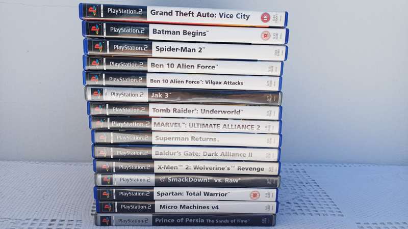 Ps2 Games Bundle (x15)