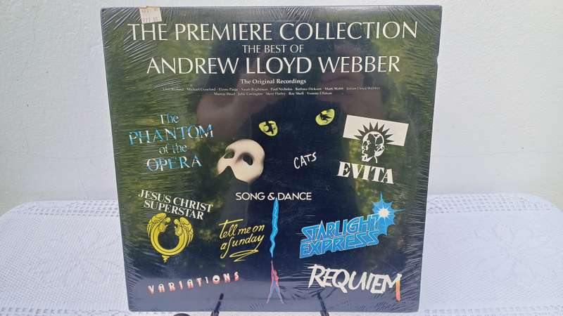 The Premiere Collection - The Best of Andrew Lloyd Webber. Vinyl. Sealed