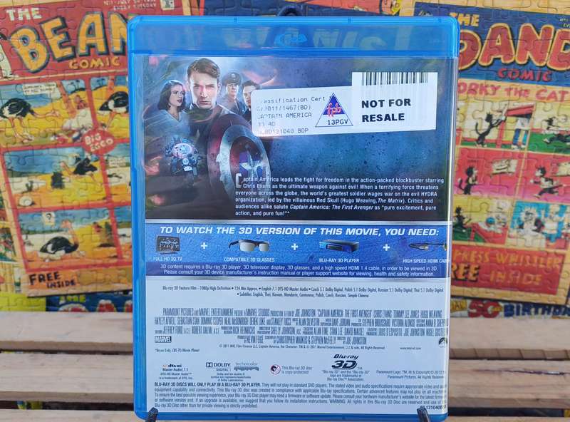 Captain America: The First Avenger (Limited 3D Edition Blu-ray)