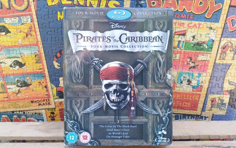 Pirates of the Caribbean - Four-Movie Collection (Blu ray)