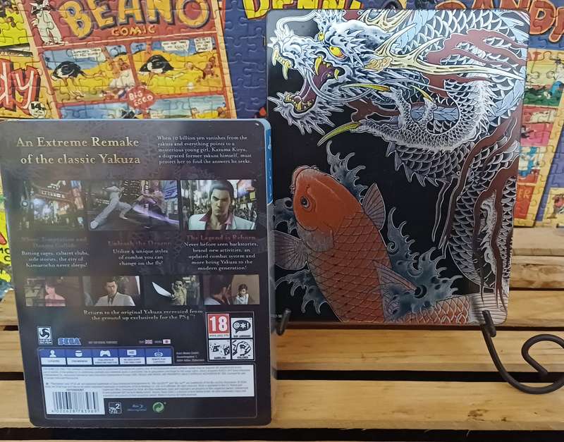Yakuza Kiwami - Steelbook Edition (Ps4)