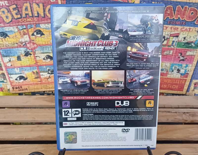 Midnight Club 3: DUB Edition Remix (Ps2)