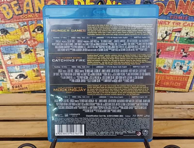 The Hunger Games - 3-Movie Set (Blu ray)